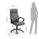 Scaun Birou Rye Grey 4083 Tomasucci Italia 