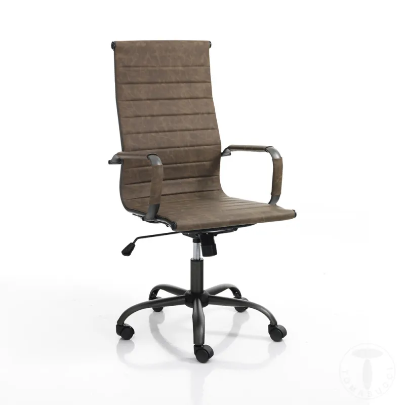 Scaun Birou Task Old Brown 4087 Tomasucci Italia 