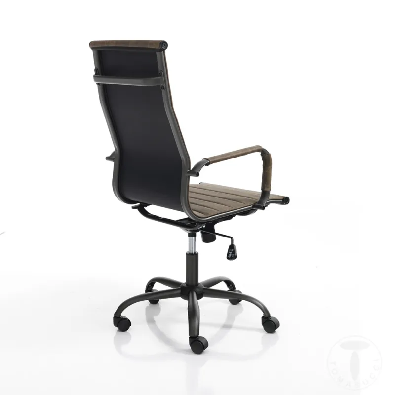 Scaun Birou Task Old Brown 4087 Tomasucci Italia 