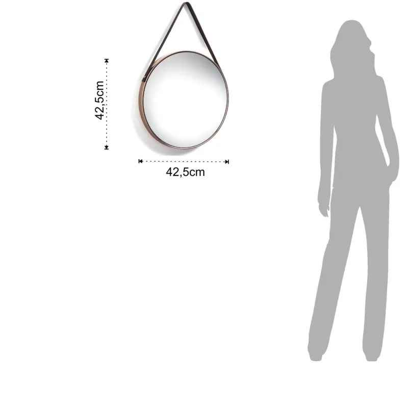 Oglinda De Perete Fit Copper 4092 Tomasucci Italia 