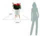 Ghiveci Cu Autoudare De Interior-Exterior Calla - A 4150 Tomasucci Italia 