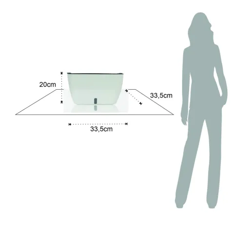 Ghiveci Cu Udare Automata Interior-Exterior Lily 4164 Tomasucci Italia 