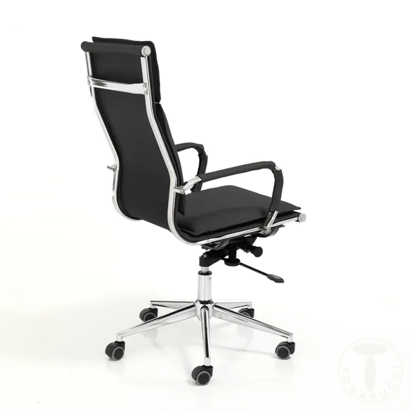 Scaun Birou Premier Black 4170 Tomasucci Italia 