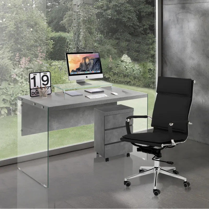 Scaun Birou Premier Black 4170 Tomasucci Italia 