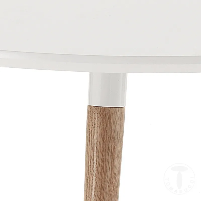 Masa Rotunda Expensibila Ego Wood 4177 Tomasucci Italia 