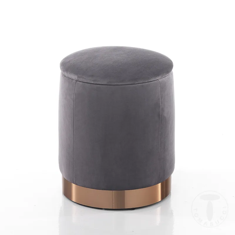 Taburet Tapitat Container Dido Grey 4182 Tomasucci Italia 