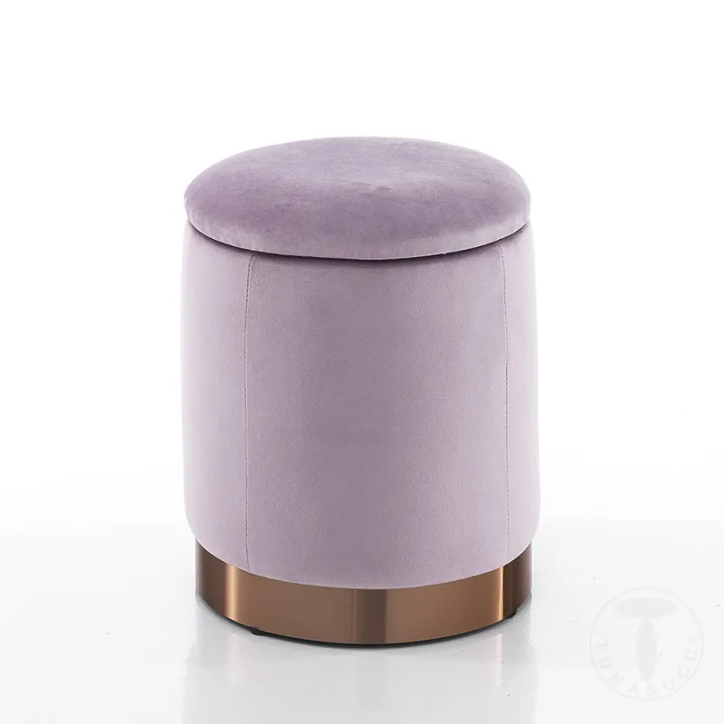 Taburet Tapitat Container Dido Pink 4183 Tomasucci Italia 