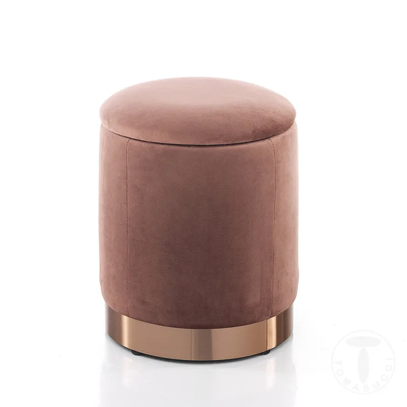 Taburet Tapitat Container Dido Powder Pink 4184 Tomasucci Italia 