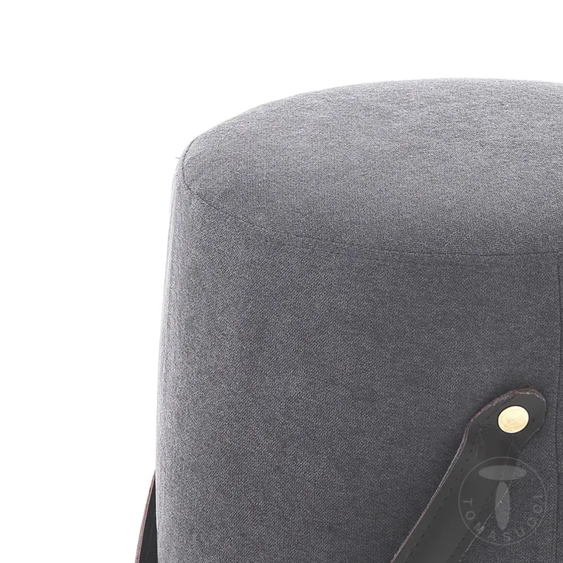 Taburet Tapitat Drum Dark Grey 4188 Tomasucci Italia 