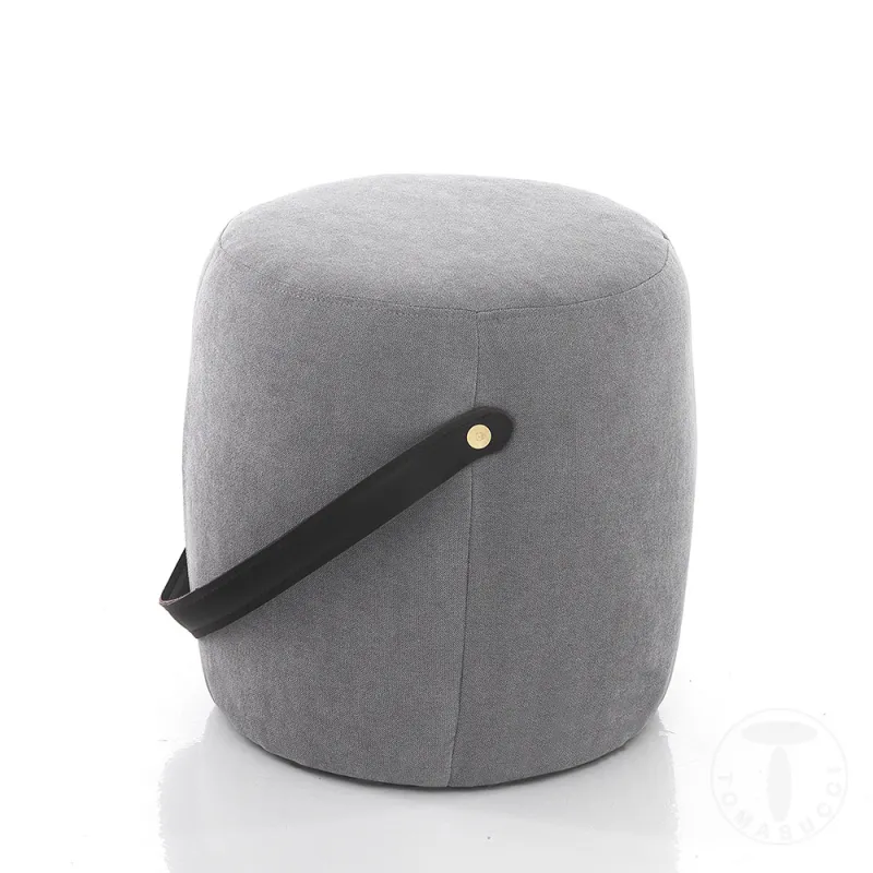 Taburet Tapitat Drum Grey 4189 Tomasucci Italia 