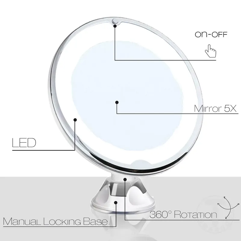 Oglinda Cu Ventuza Round 4203 Tomasucci Italia 