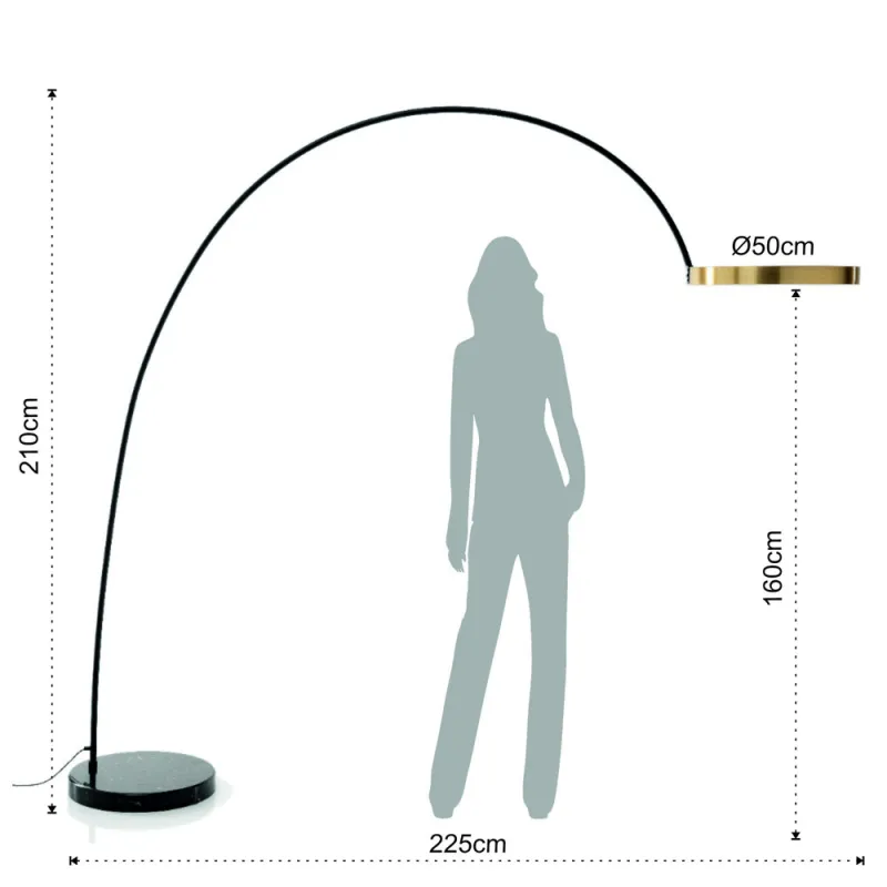 Lampadar Halo 4240 Tomasucci Italia 