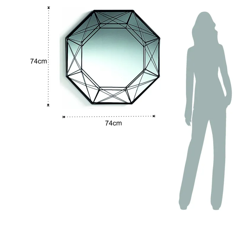 Oglinda De Perete Diamond 80 4241 Tomasucci Italia 