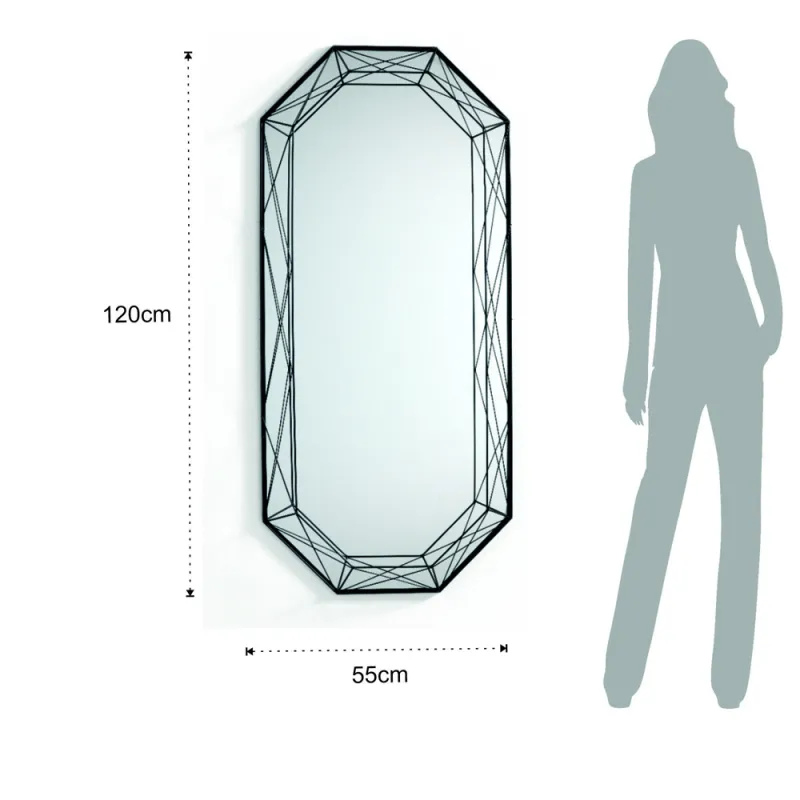 Oglinda De Perete Diamond 120 4242 Tomasucci Italia 