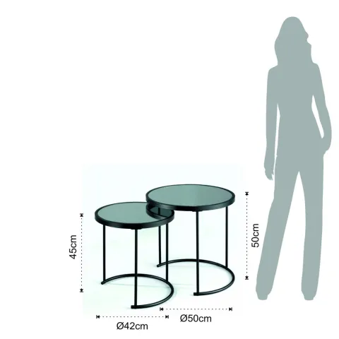 Set 2 Masute De Cafea 2 Gabriel 4262 Tomasucci Italia 