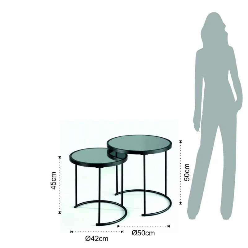 Set 2 Masute De Cafea 2 Gabriel 4262 Tomasucci Italia 