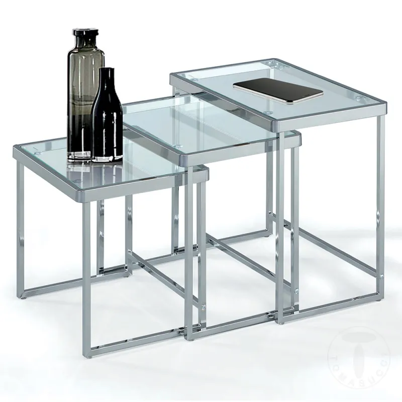 Set 3 Masute De Cafea 3 Cece 4263 Tomasucci Italia 