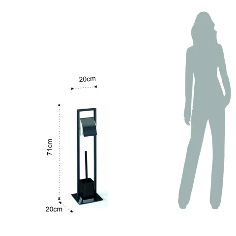 Coloana Suport Periuta De Dinti Si Hartie Igienica Emori 4267 Tomasucci Italia 