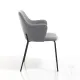 Scaun Tapitat Cu Stofa Sonia Grey 4287 Tomasucci Italia 