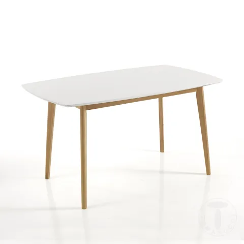 Masa Extensibila Still White Wood 4294 Tomasucci Italia 