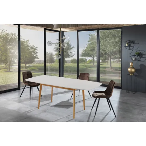 Masa Extensibila Still White Wood 4294 Tomasucci Italia 
