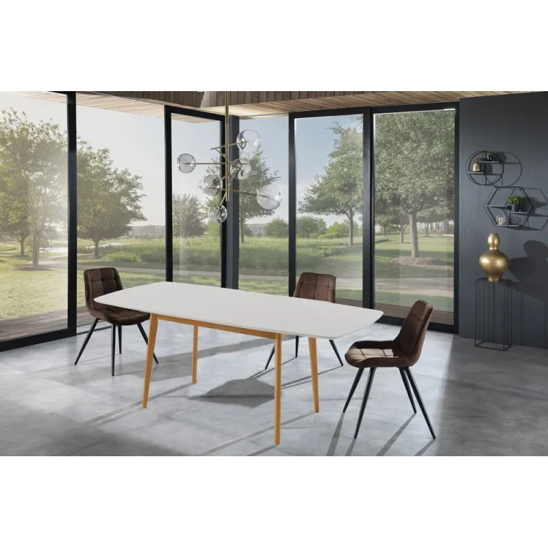 Masa Extensibila Still White Wood 4294 Tomasucci Italia 
