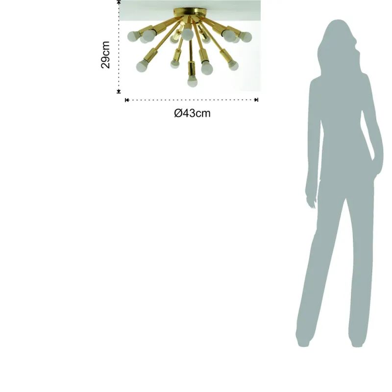 Lustra Plafon Astra 4319 Tomasucci Italia 