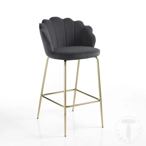 Scaun Captusit Shell Grey 4337 Tomasucci Italia 