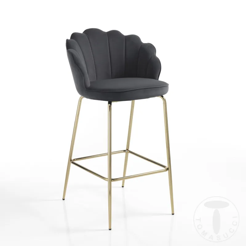 Scaun Captusit Shell Grey 4337 Tomasucci Italia 