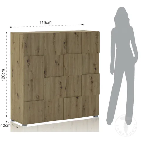 Bufet Din Panouri Ecologice Patrik 4344 Tomasucci Italia 