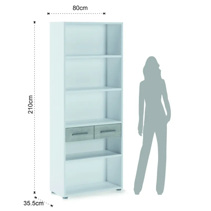 Biblioteca Din Panouri Ecologice Pier Big 4346 Tomasucci Italia 