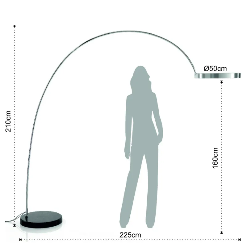 Lampadar Halo 4360 Tomasucci Italia 
