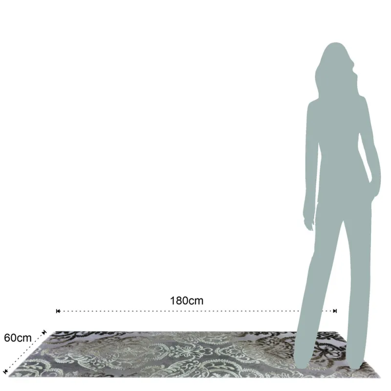 Covor Sculptat Manual New Damasko 4385 Tomasucci Italia 