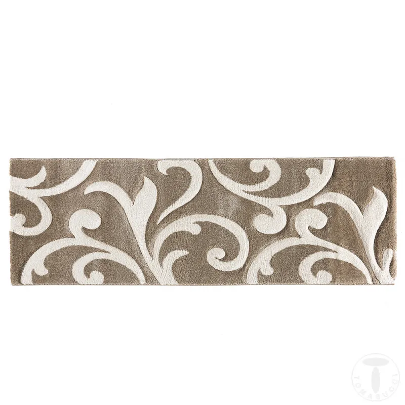 Covor Sculptat Manual Damasko Cream 4390 Tomasucci Italia 