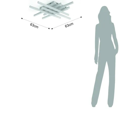 Plafoniera Shanghai 4409 Tomasucci Italia 