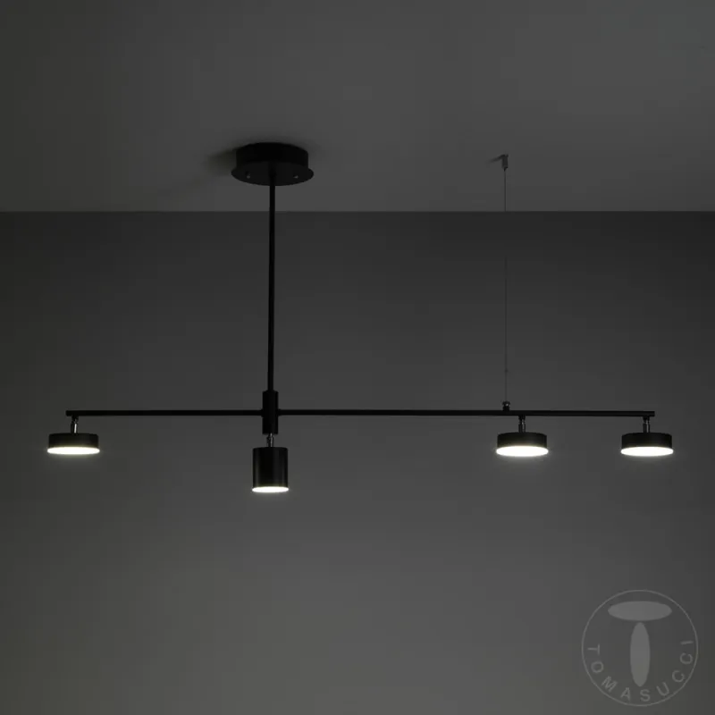 Suspensie Domino Black 4411 Tomasucci Italia 