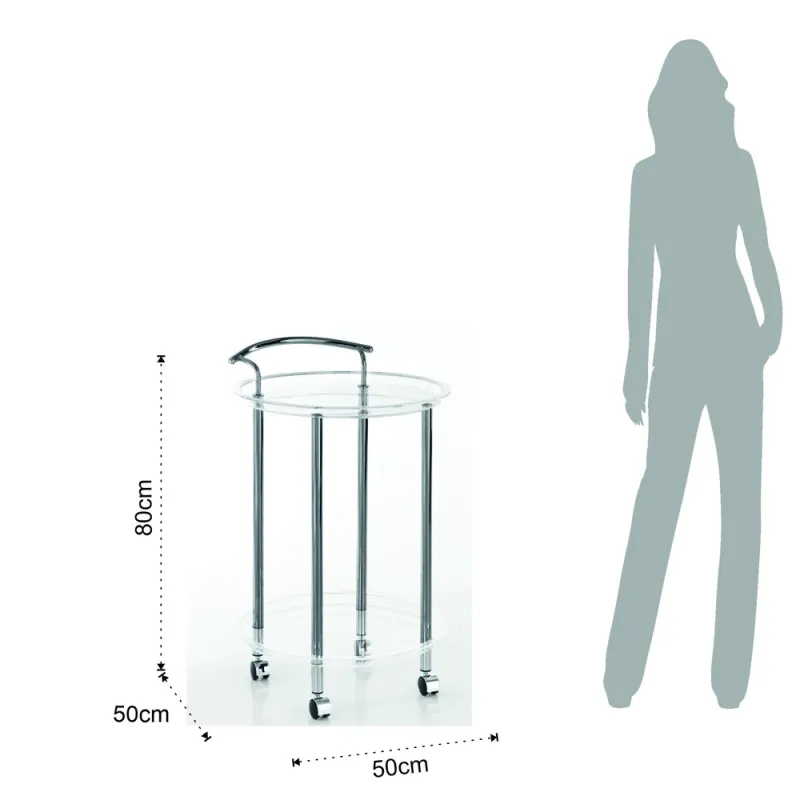 Carucior Din Acril Tino Round 4498 Tomasucci Italia 