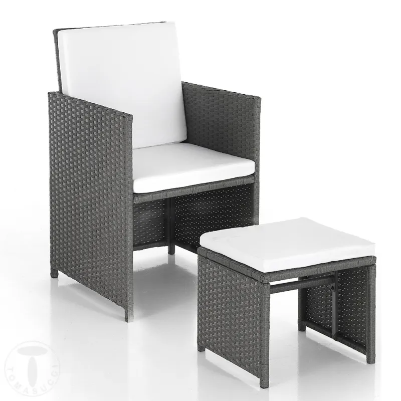Set Masa+Scaune 11 Piese Kalamos 4504 Tomasucci Italia 