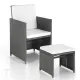 Set Masa+Scaune 11 Piese Kalamos 4504 Tomasucci Italia 