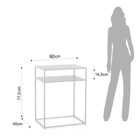 Consola Thin White 4525 Tomasucci Italia 