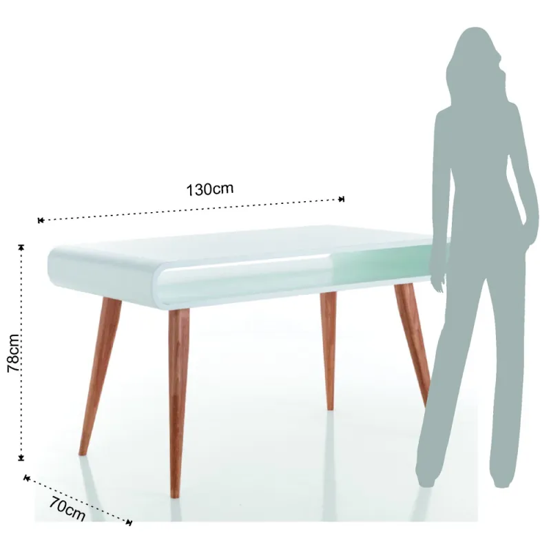 Masa Birou Harley 4575 Tomasucci Italia 