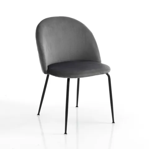 Scaun Captusit Selly Grey 4578 Tomasucci Italia 