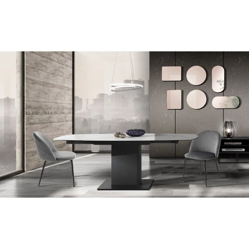 Scaun Captusit Selly Grey 4578 Tomasucci Italia 