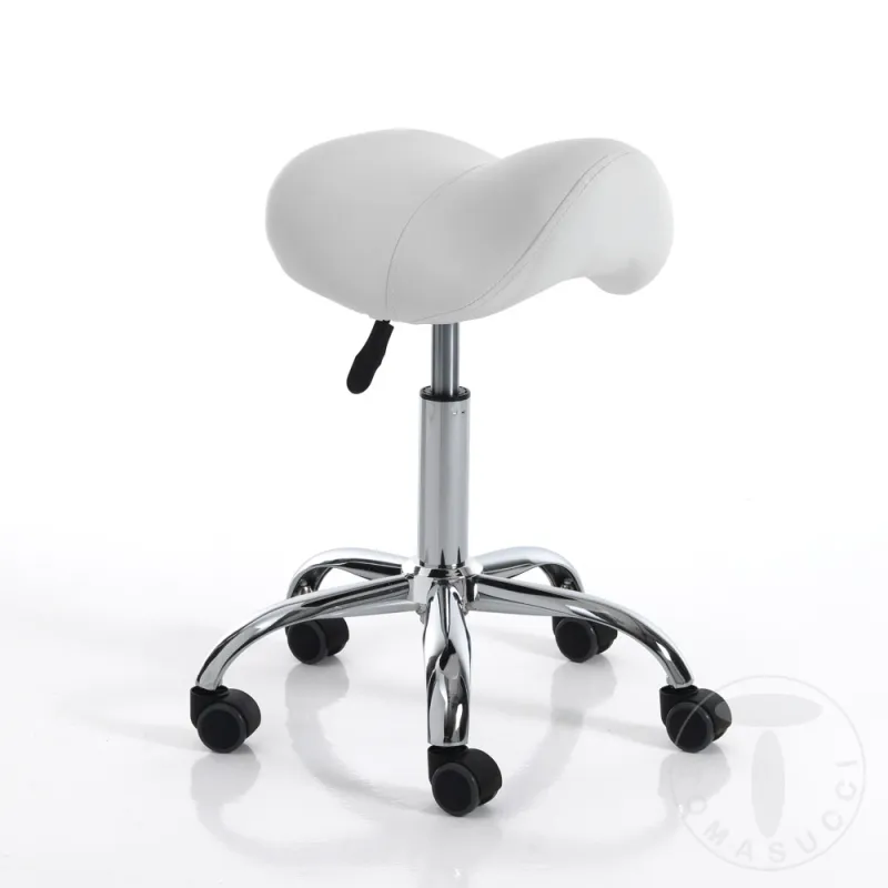 Taburet Cu Roti Kaio White 4582 Tomasucci Italia 