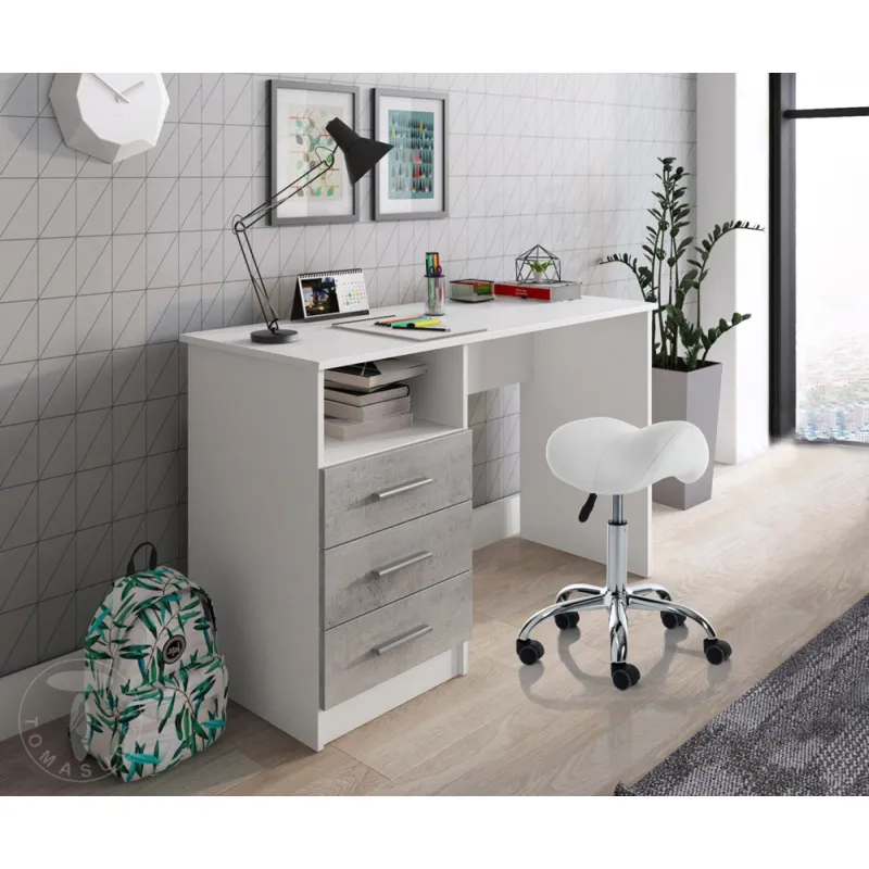 Taburet Cu Roti Kaio White 4582 Tomasucci Italia 