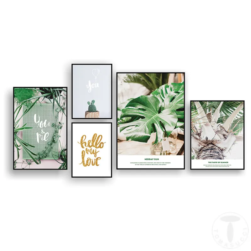 Set Tablouri Garden 4624 Tomasucci Italia 