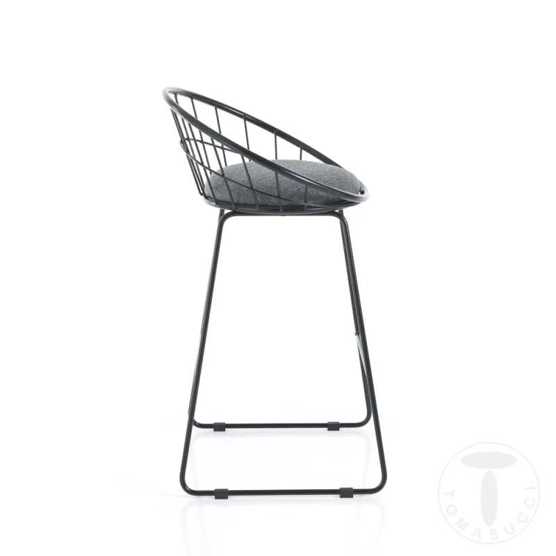 Scaun Captusit Aza Black 4633 Tomasucci Italia 