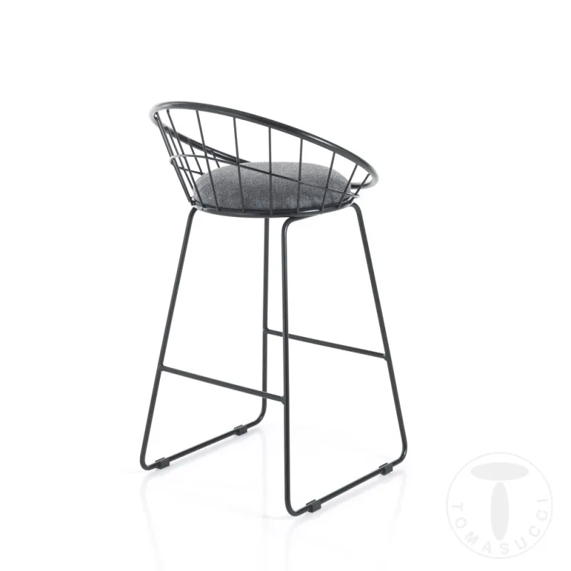 Scaun Captusit Aza Black 4633 Tomasucci Italia 