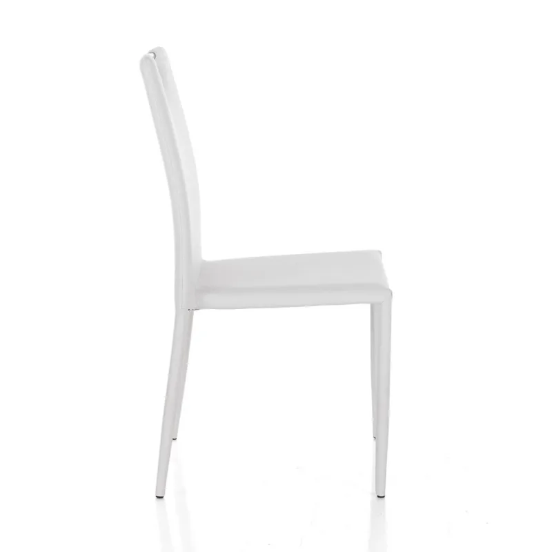 Scaun Tapitat Sara White 4637 Tomasucci Italia 