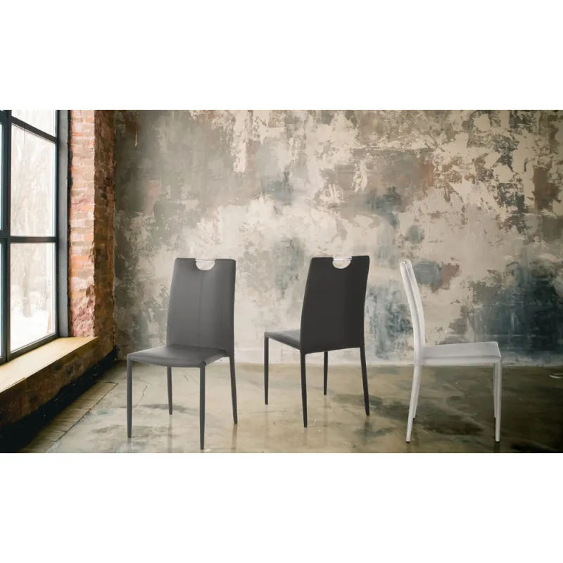Scaun Tapitat Sara Black 4638 Tomasucci Italia 